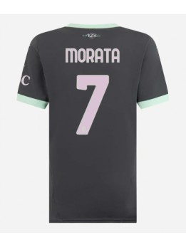 AC Milan Alvaro Morata #7 Replika Tredje Kläder Dam 2024-25 Kortärmad